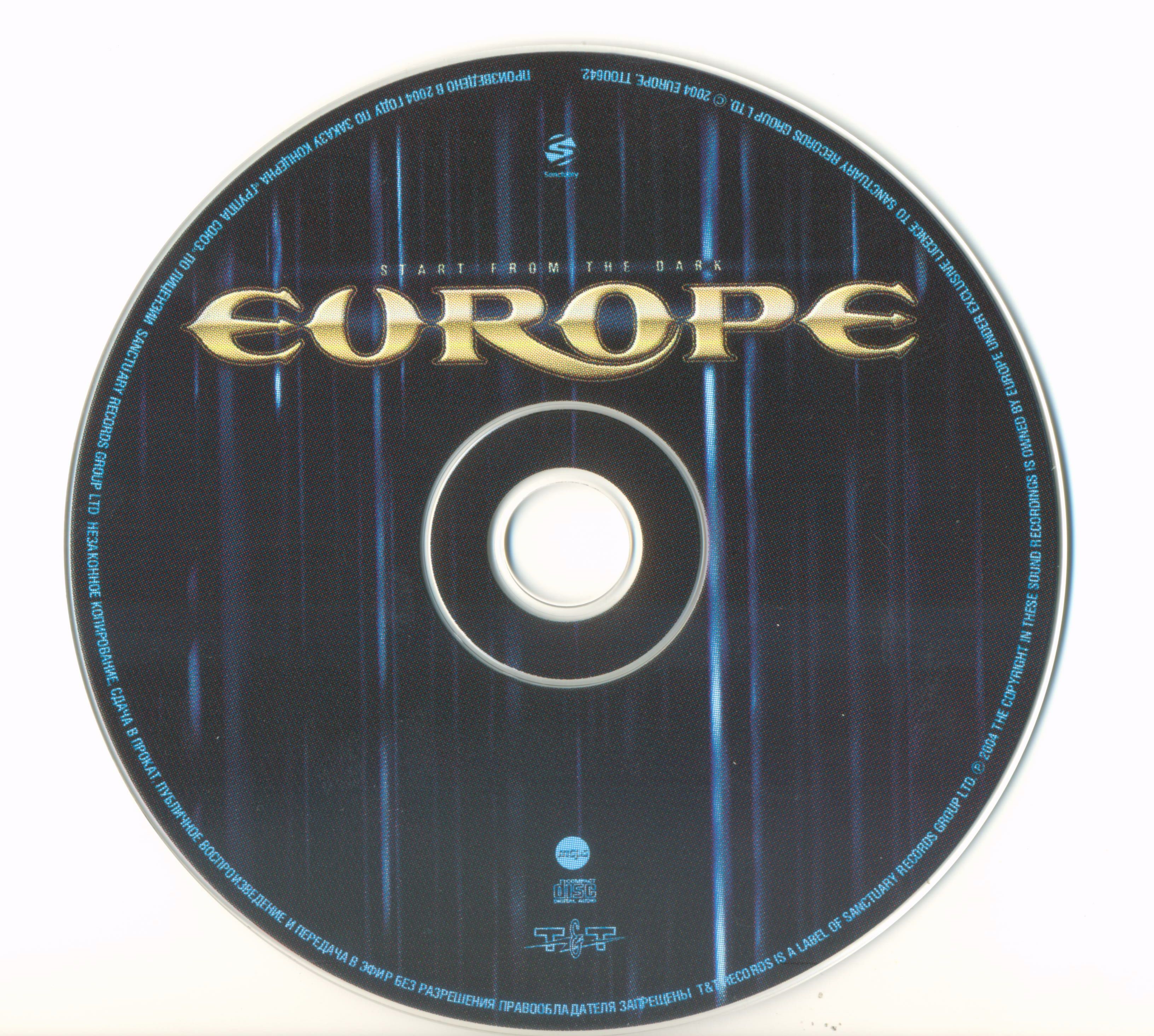 Europe  Start From The Dark : CD